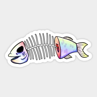 Fish Bone Sticker